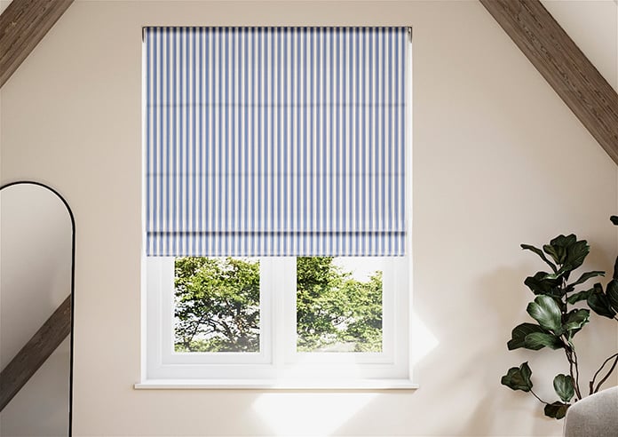 The British Stripe Co. Mary, Bristol No.3 - Twist&Fit Roman Blind - Image 3
